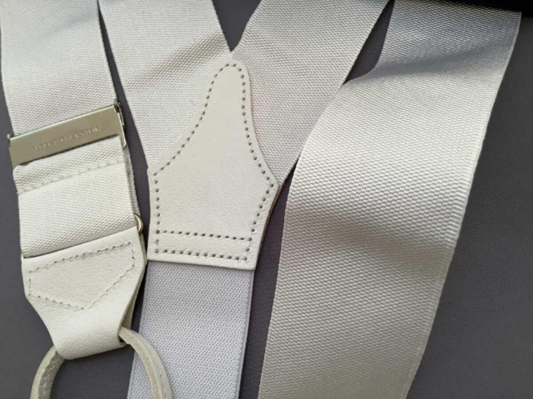 サスペンダー英国製アルバートサーストン6ボタン留上級バラシャWTSL B156