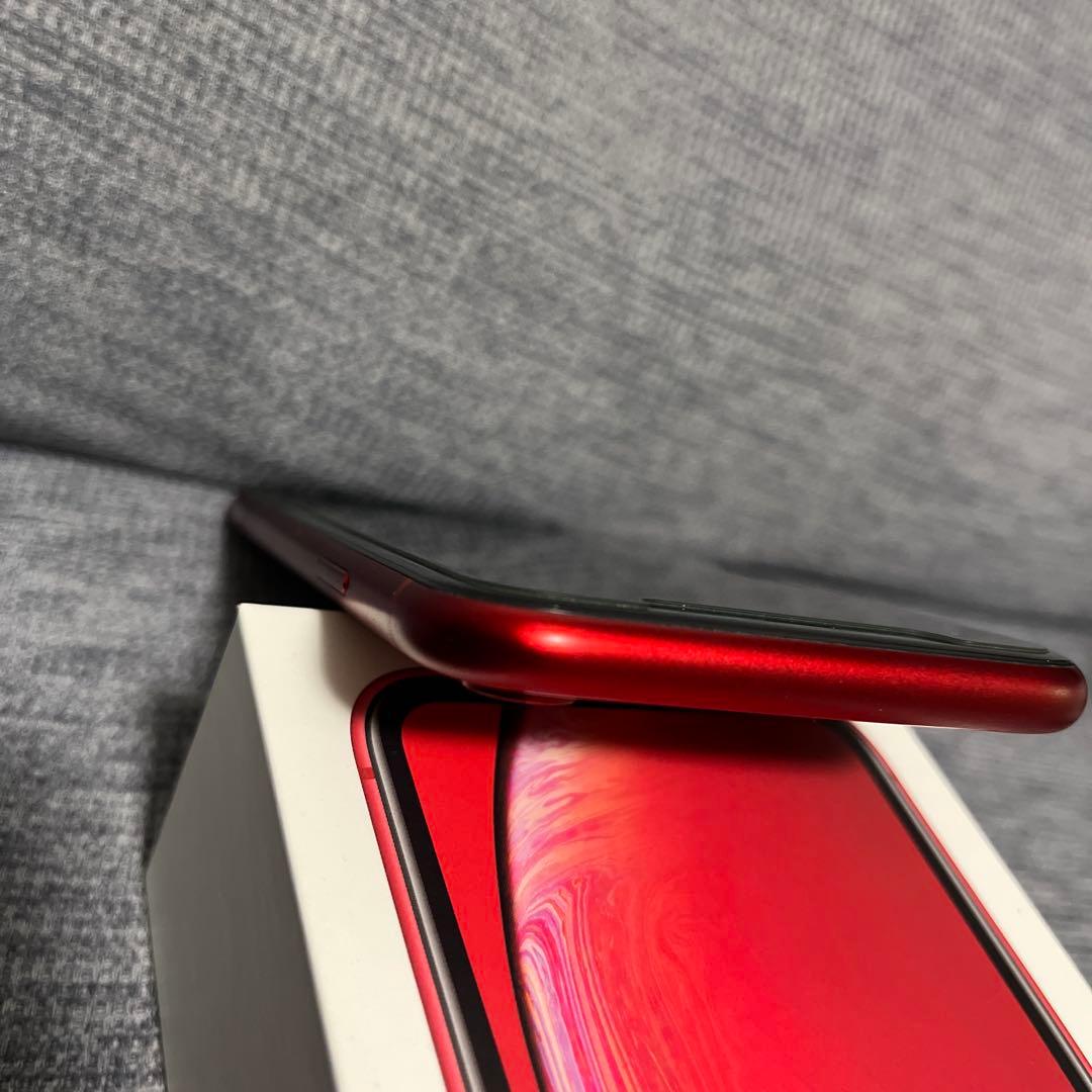 美品 iPhone XR 128GB 本体 (PRODUCT RED)