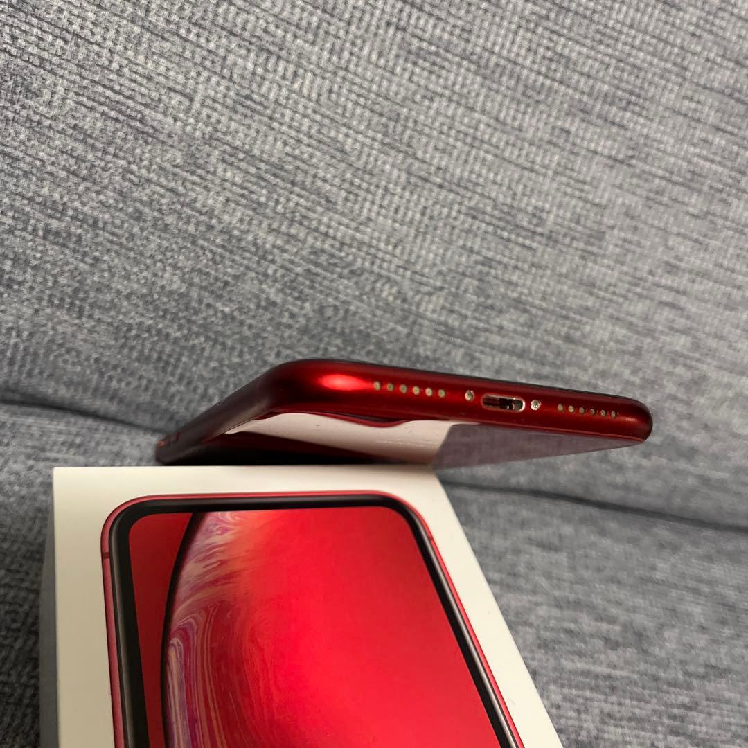 美品 iPhone XR 128GB 本体 (PRODUCT RED)