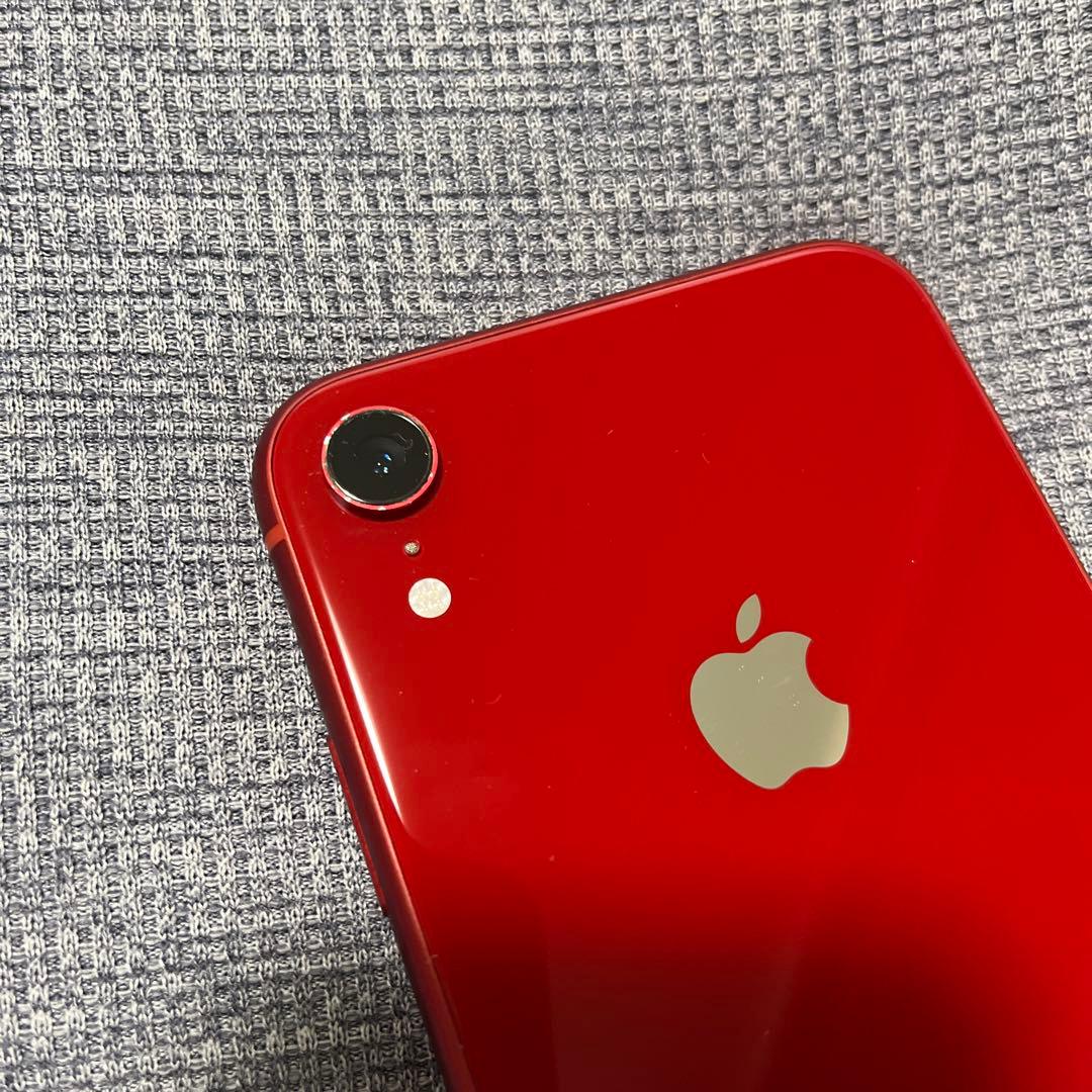 美品 iPhone XR 128GB 本体 (PRODUCT RED)