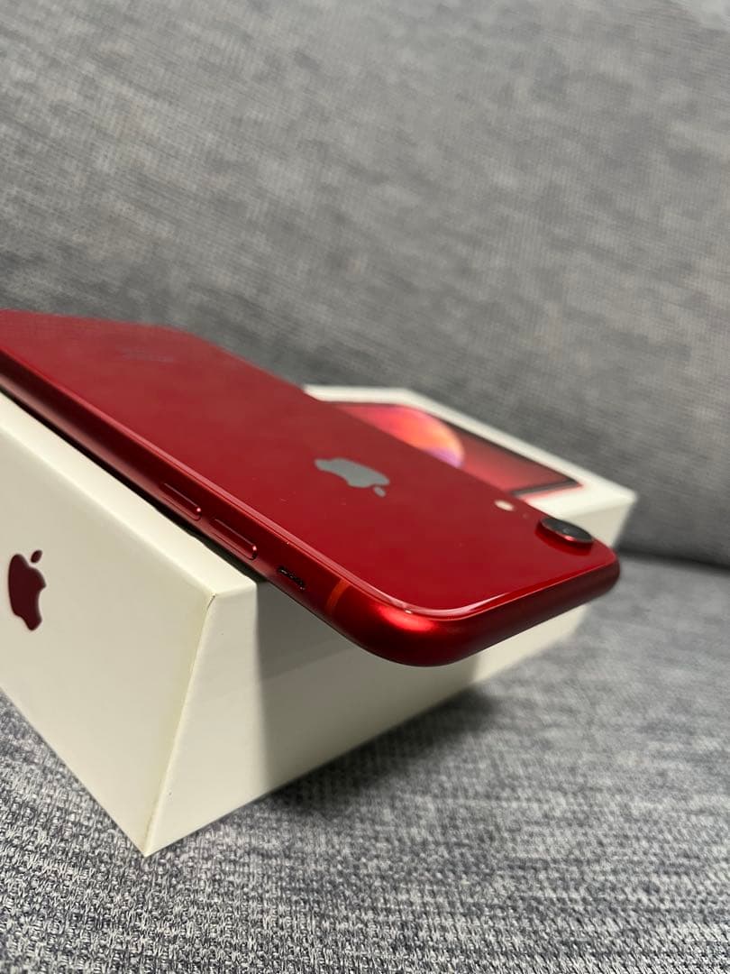 美品 iPhone XR 128GB 本体 (PRODUCT RED)