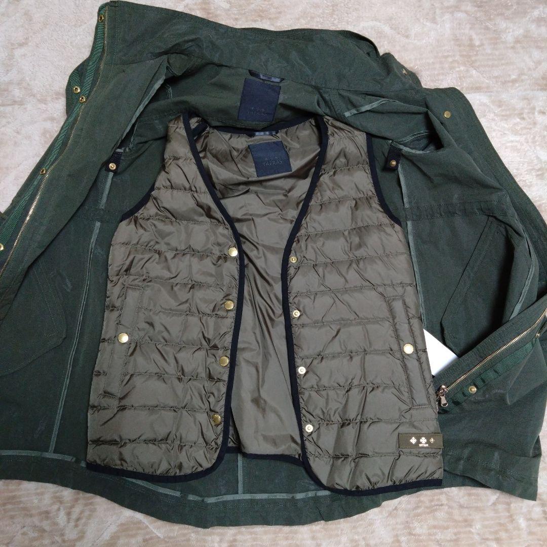 TATRAS☆タトラス　インナーダウンベスト付 モッズコート