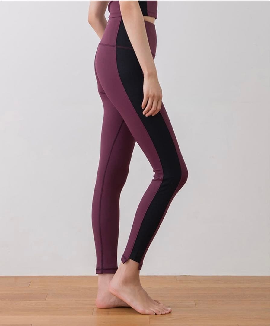 バイカラー アシンメトリーレギンス SUKALA Sサイズ