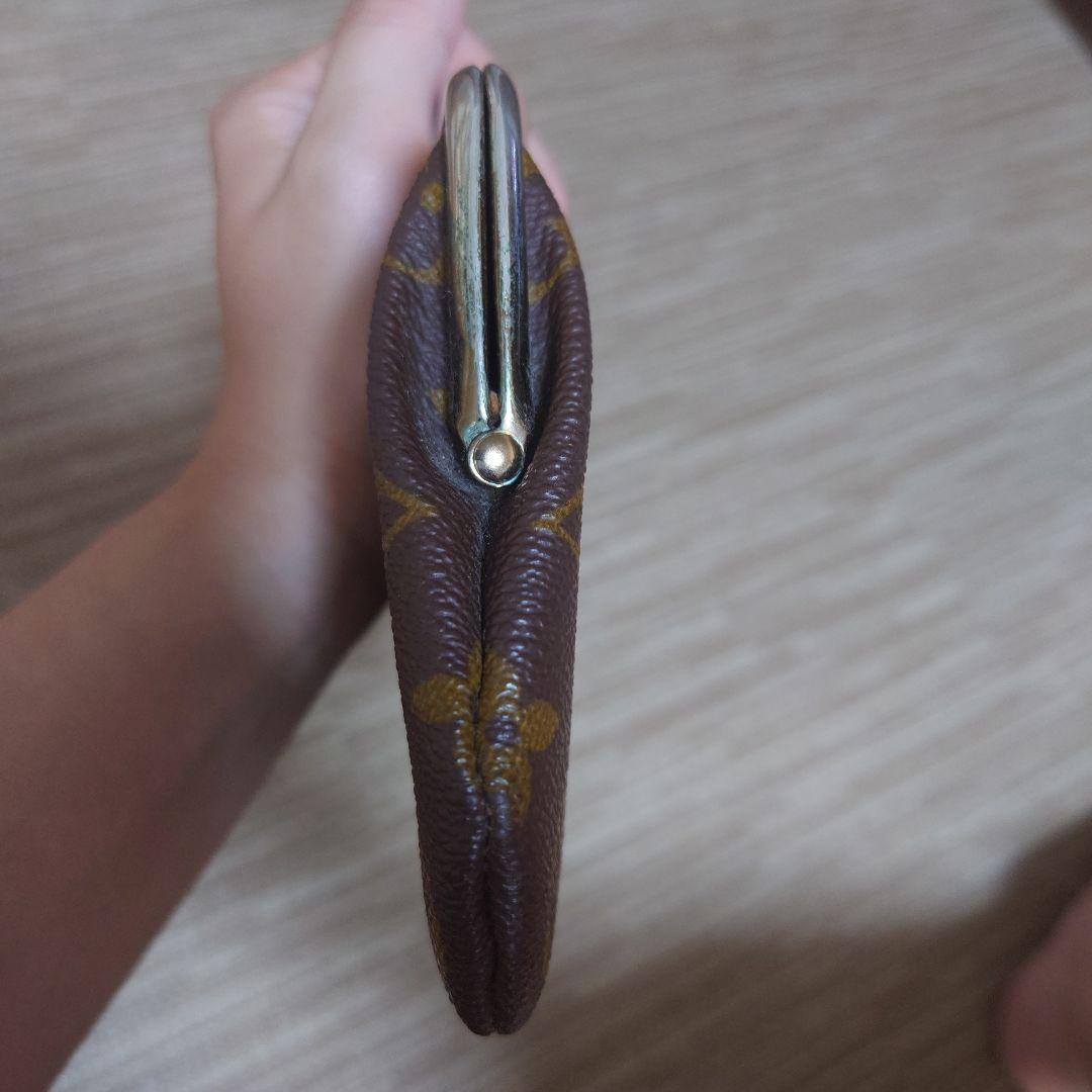 Louis Vuitton がま口ケース ブラウン