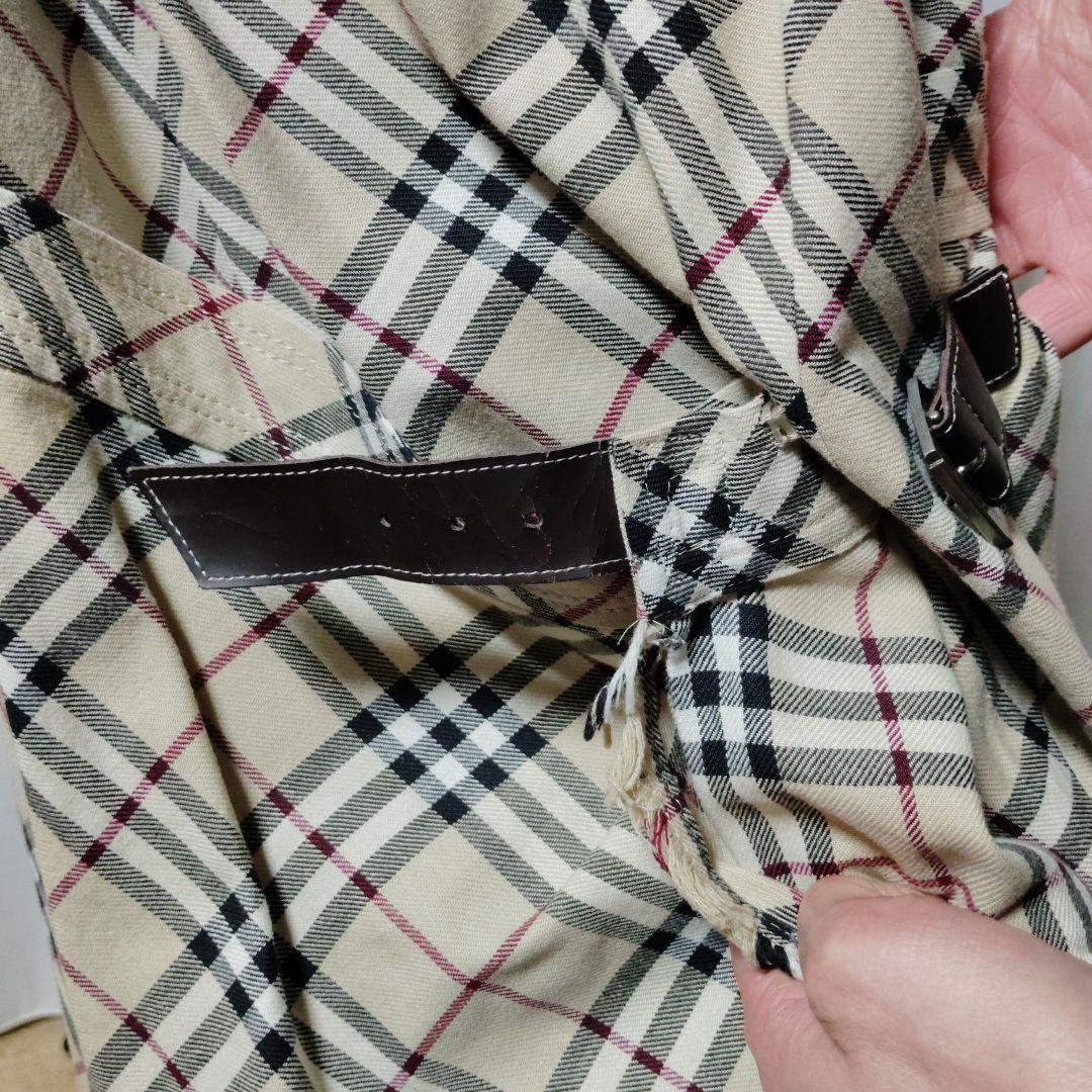 チェック柄ノースリーブミニワンピース38