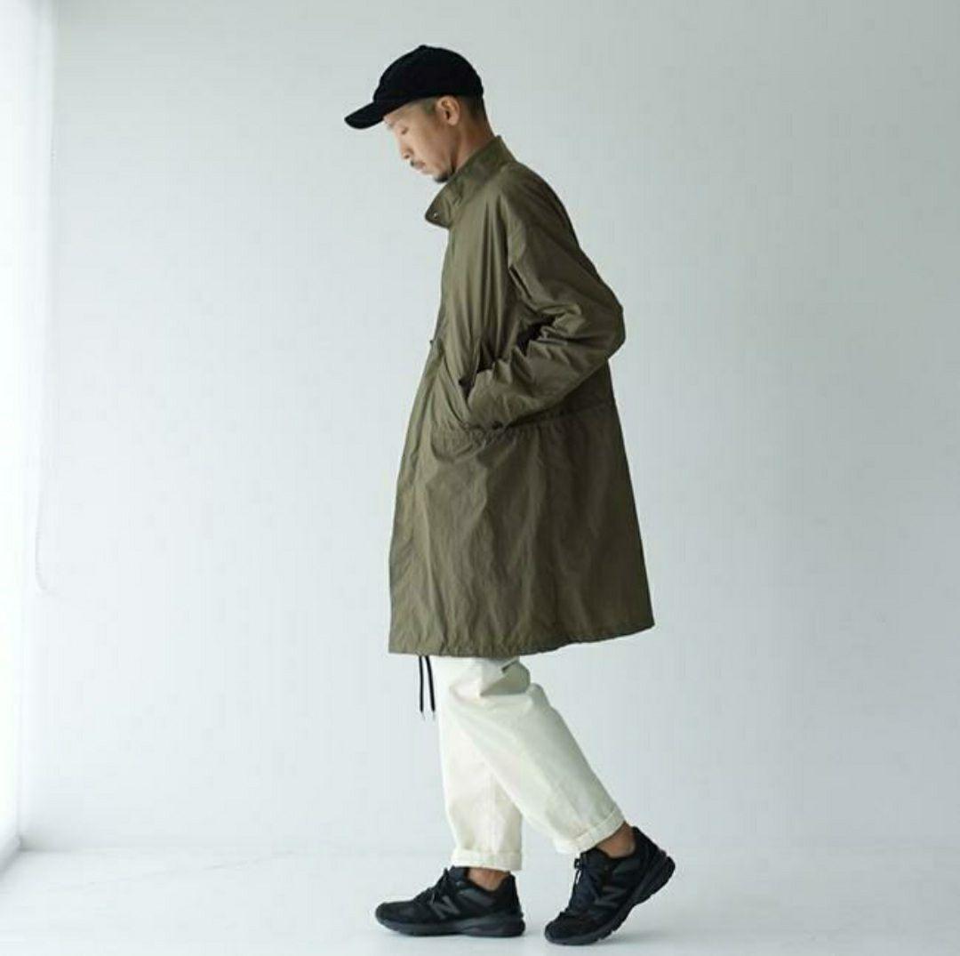 【別注】STILL BY HANDフード付きM65コート46ネイビー