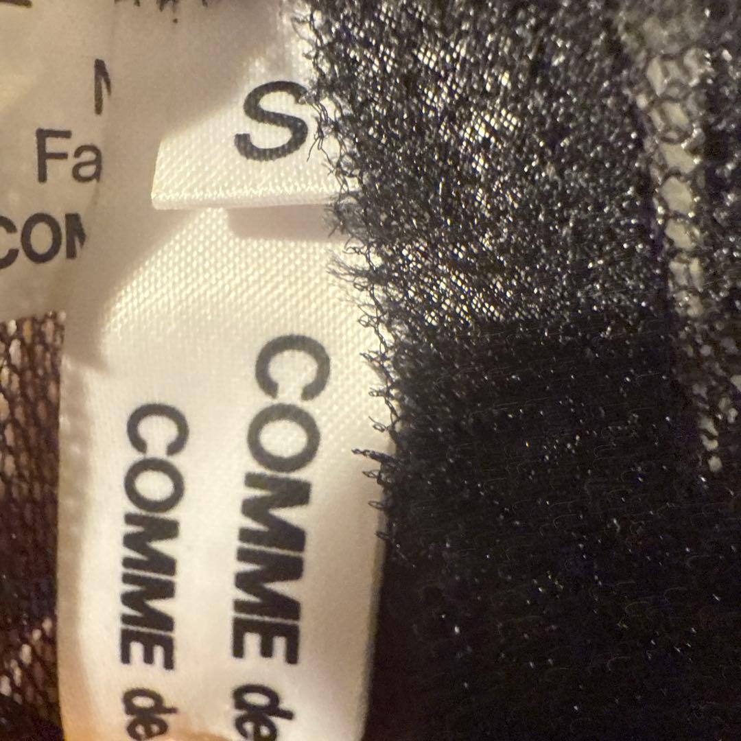 コムデギャルソンコムデギャルソン　チュールワンピース　ブラック