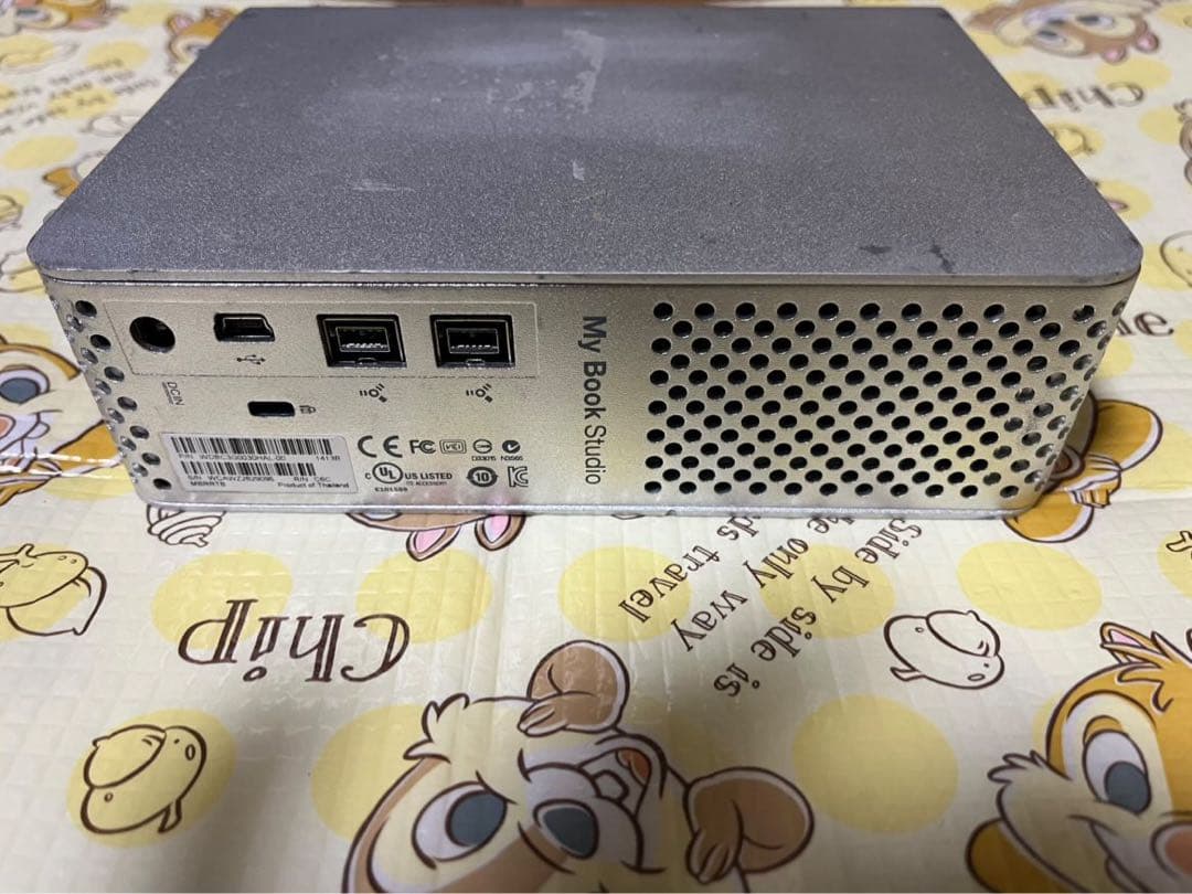 WD My Book Studio 3TB 外付けHDD★156回/1038時★