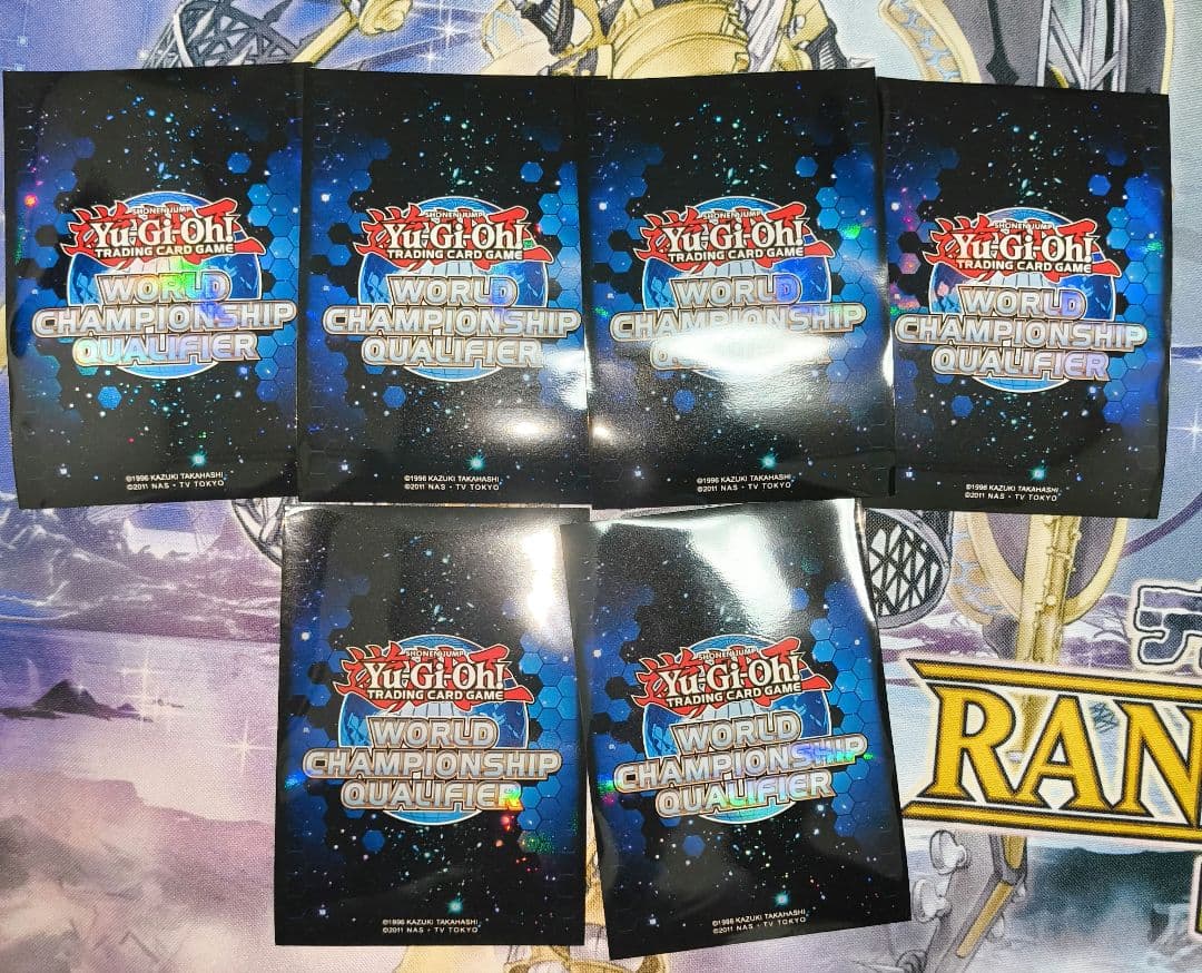 【最終値下げ】遊戯王 WCQスリーブ 2012 青黒