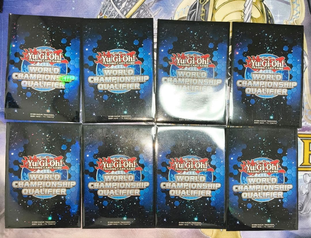 【最終値下げ】遊戯王 WCQスリーブ 2012 青黒