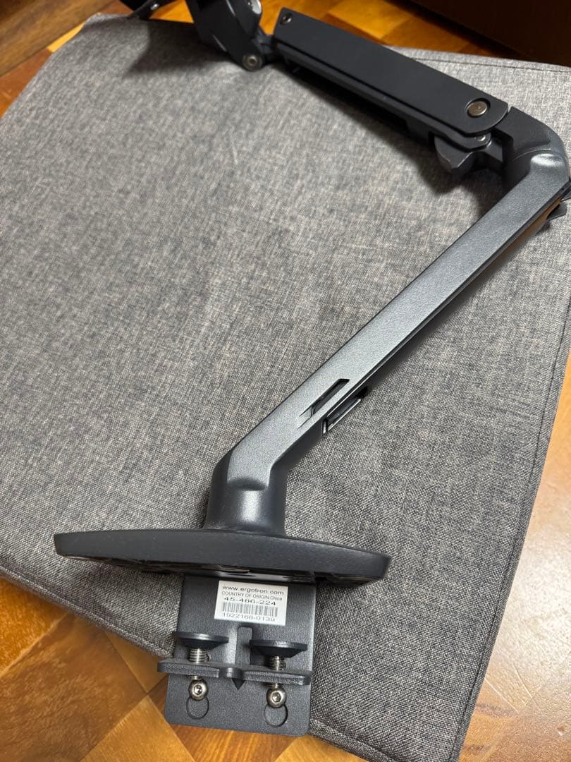 エルゴトロンブラック モニターアーム+ノートパソコンスタンド