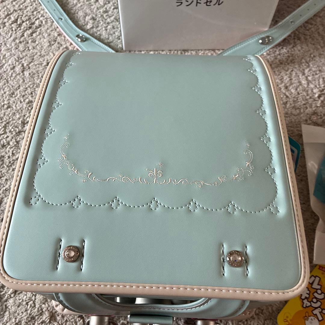 新品フィットちゃん　ランドセル　ブルー女の子