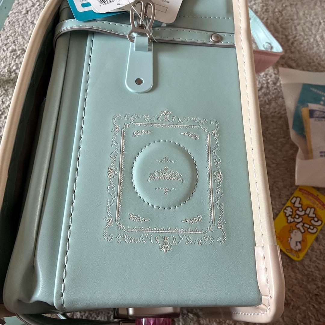 新品フィットちゃん　ランドセル　ブルー女の子