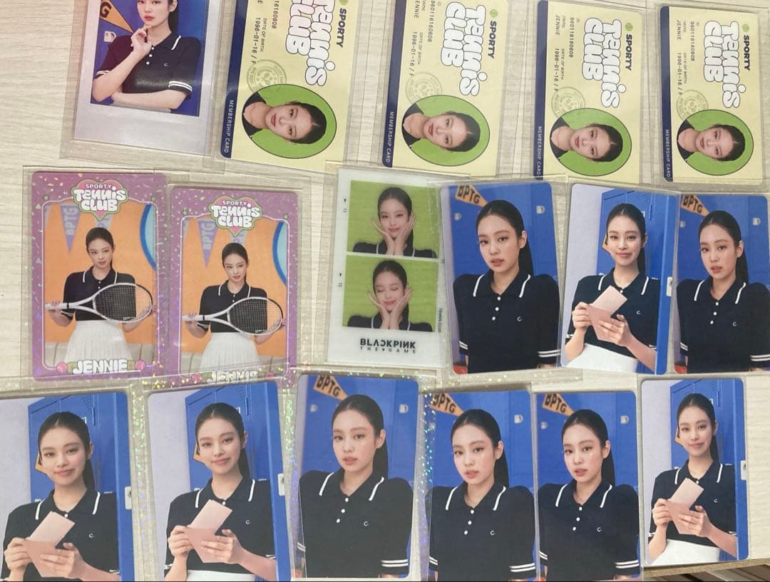 BLACKPINK jennie ジェニ BPTG トレカ the game