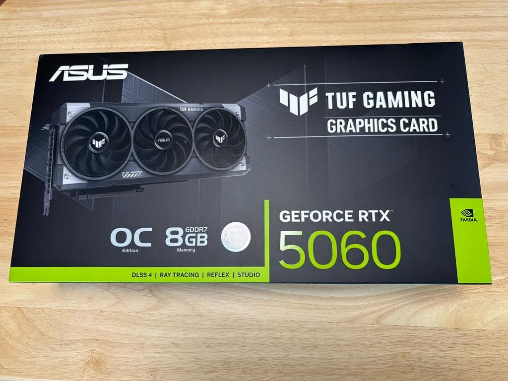 グラフィックボード・グラボ・ビデオカード ASUS TUF Gaming GeForce RTX 5060 OC