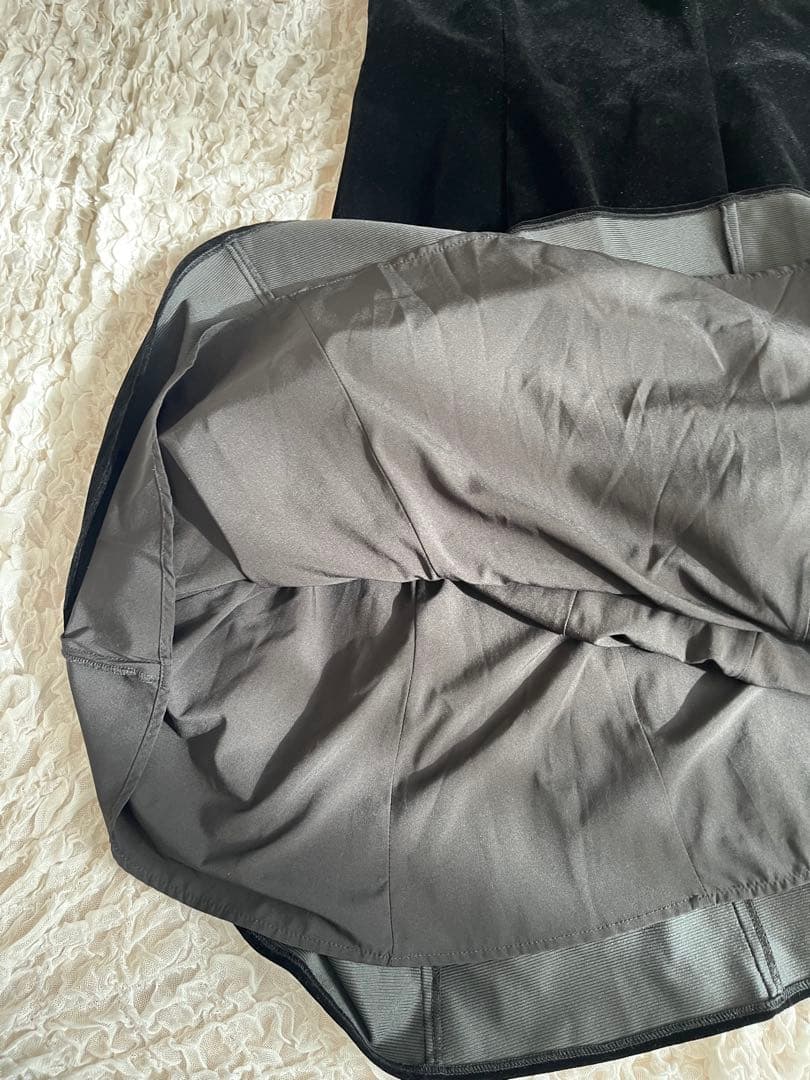 Lejaブラック シースルーパーティードレス Sサイズ