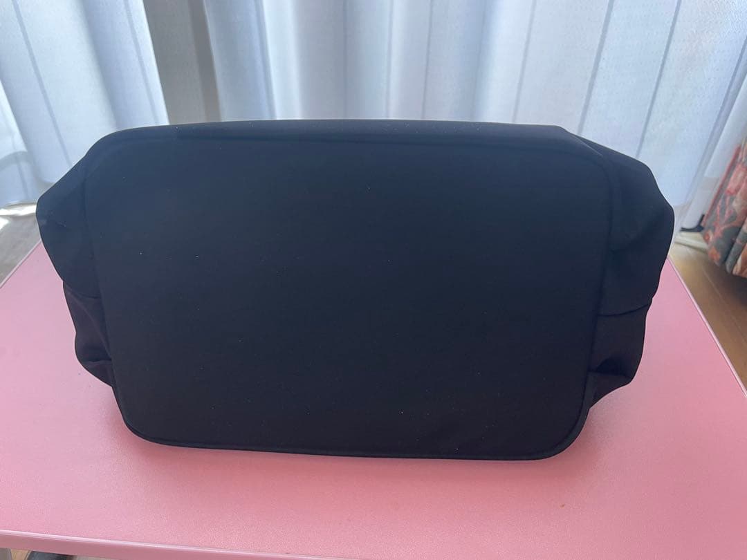 TOCCAバイカラーリボントートバッグ　ブラック