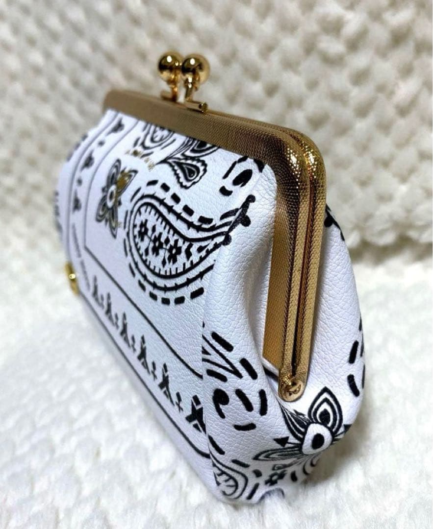 TATSU様 新品】A.D.M.J バンダナ柄 がま口 財布