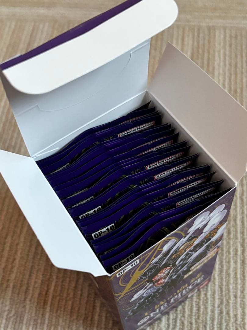 ホ*！様 ワンピースカード　OP- 10王族の血統　メモリアルコレクション EB