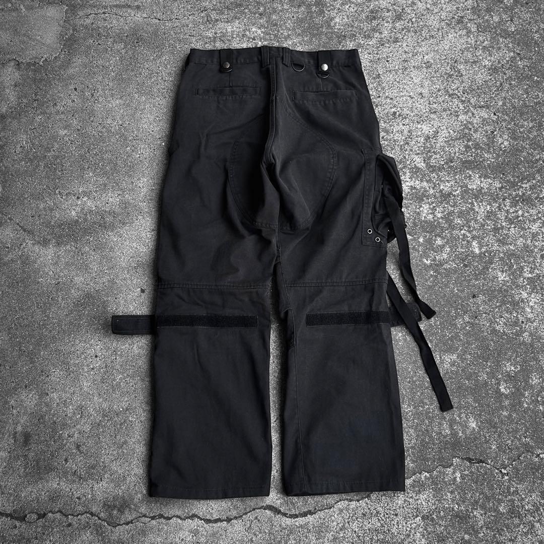 00's Archive 3Dマルチポケット ギミックカーゴパンツ Y2K