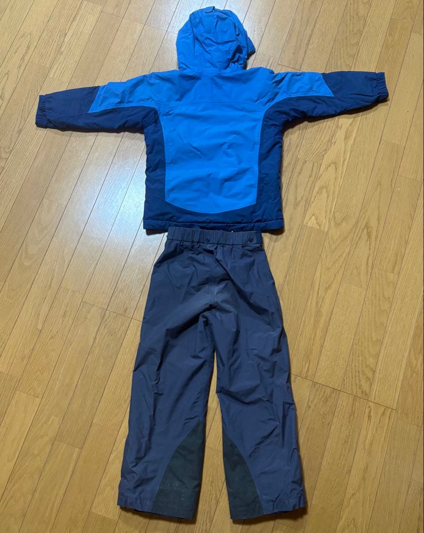 モンベル mont-bell スキーウェア 上下120 パウダーステップ