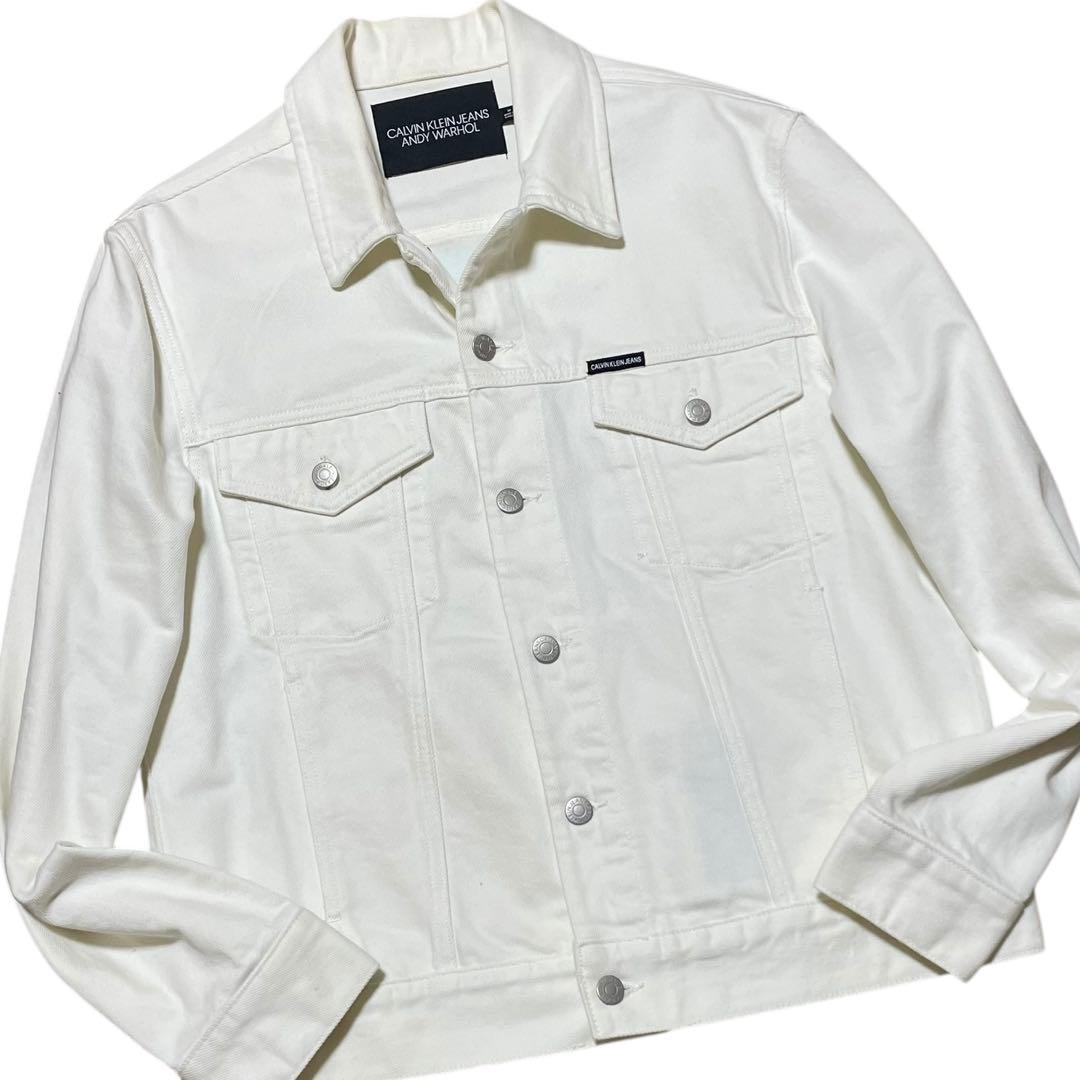  ×アンディーウォーホル デニムジャケット ホワイト M