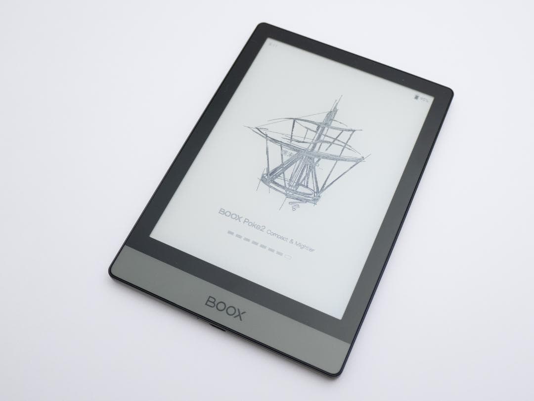 BOOX Poke 2、6インチE-Ink搭載Android電子書籍リーダー
