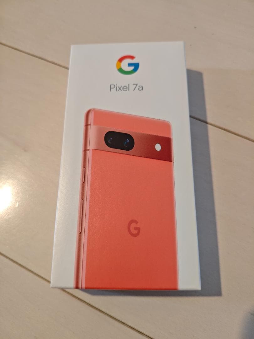 Pixel 7aコーラルSIMフリー Googleストア版 激レア限定ケース付