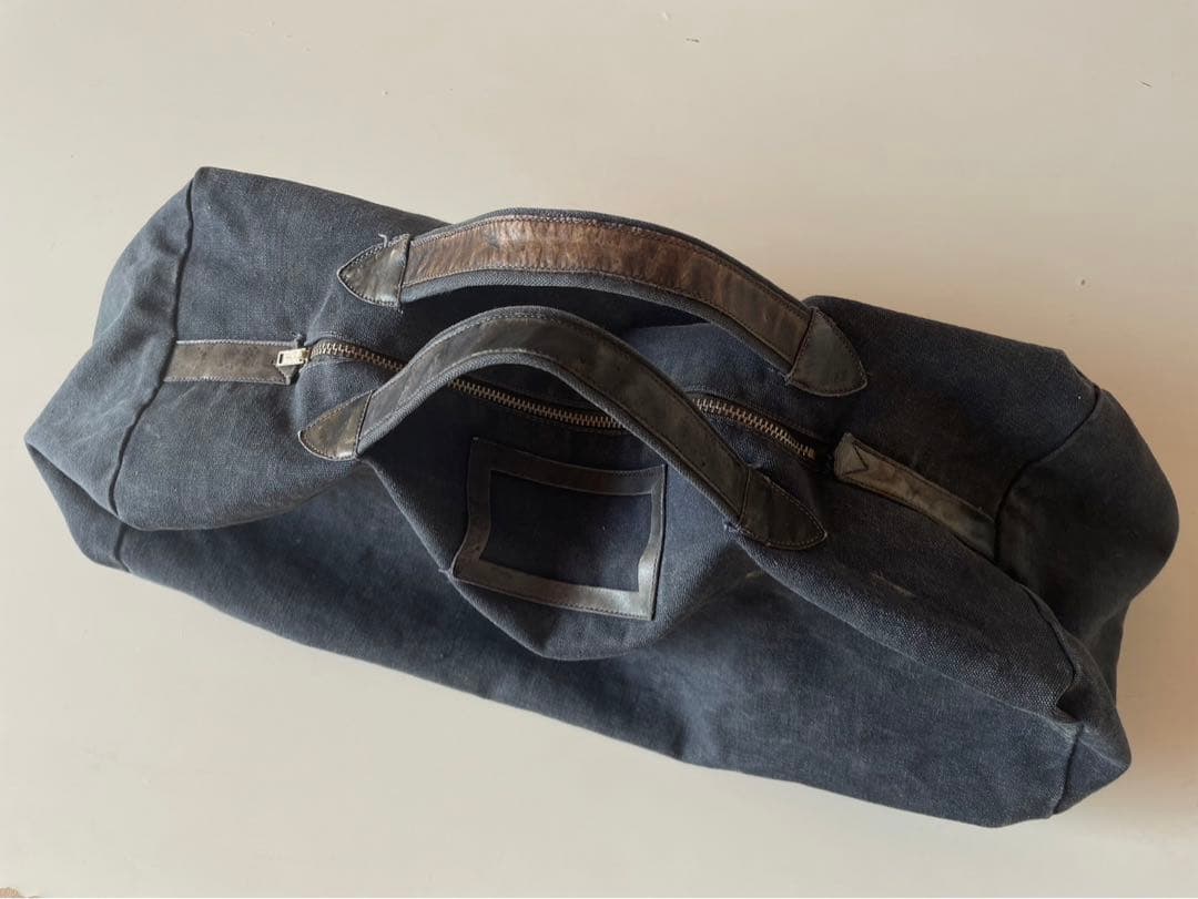 激レア！美品◎40s USNAVY ジャングルクロス ツールバッグ 片爪棒タロン