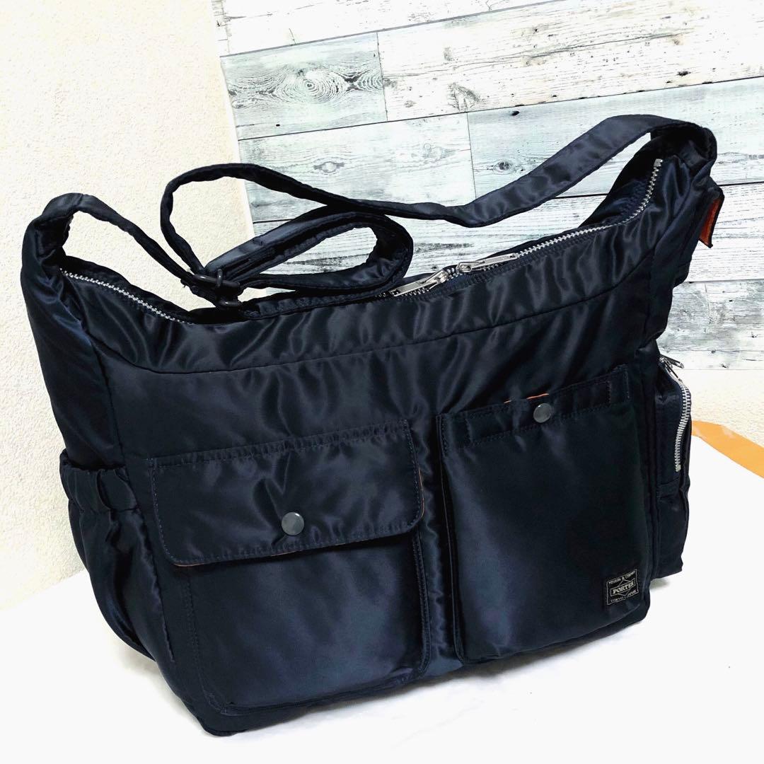 新品同様✨激レア ヘッドポーター タンカー 9nineショルダーバッグ ネイビー