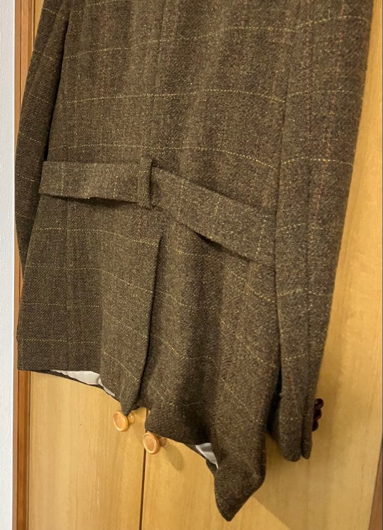 ハリスツイードJPRESSノーフォークジャケットC96-W86-T175 AB6