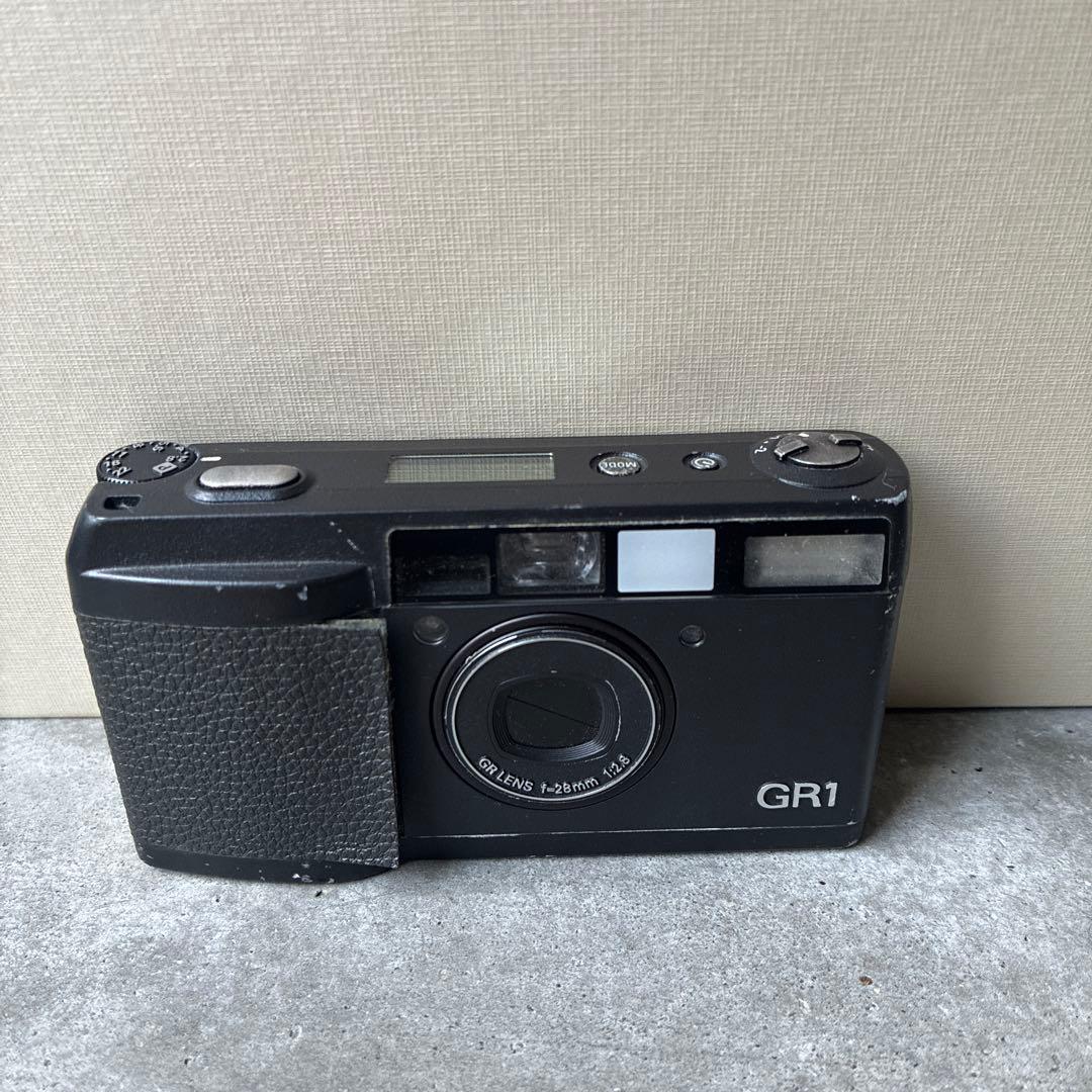 RICOH GR1動作品コンパクトフィルムカメラ 専用ケース付き