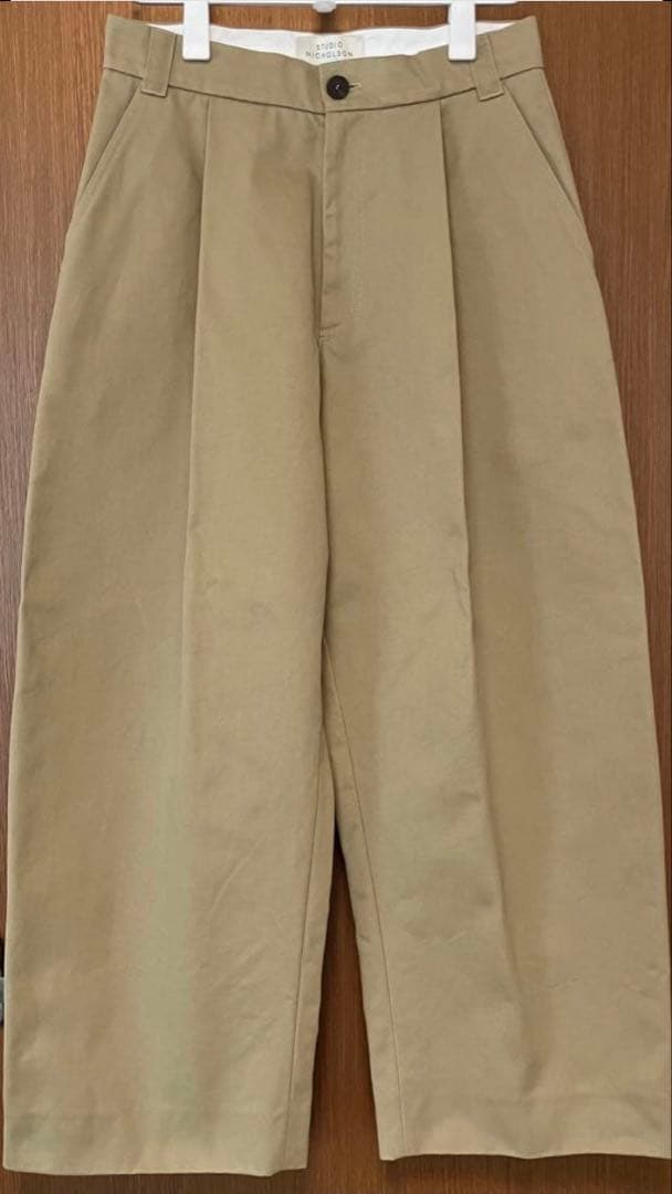 STUDIO NICHOLSON SORTE TAN S 着用1回　極美品