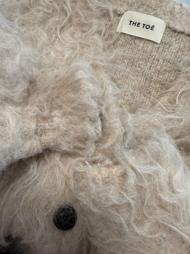 トップス TEE TOE Westminster shaggy cardigan