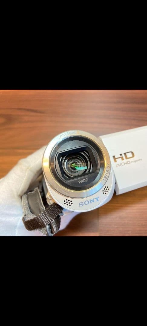 SONY HDR-CX390 ビデオカメラ ホワイト
