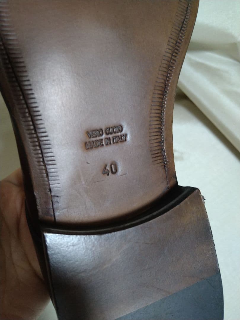 新品・未使用　イタリア製 Marelli マレリー 本革 ビジネス靴 サイズ40