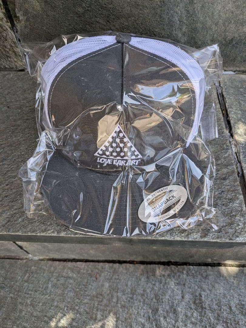 love ear art個展 キムタク着用　メッシュキャップ