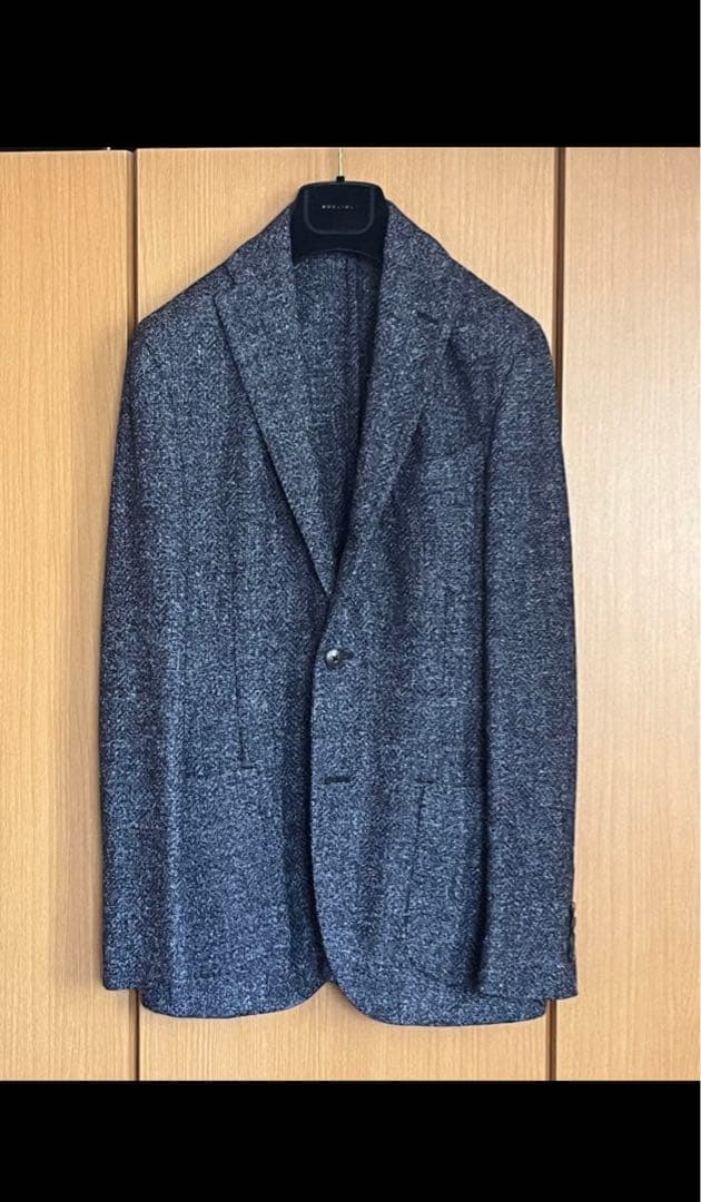【美品】BOGLIOLI ボリオリ ループツイードジャケット 46