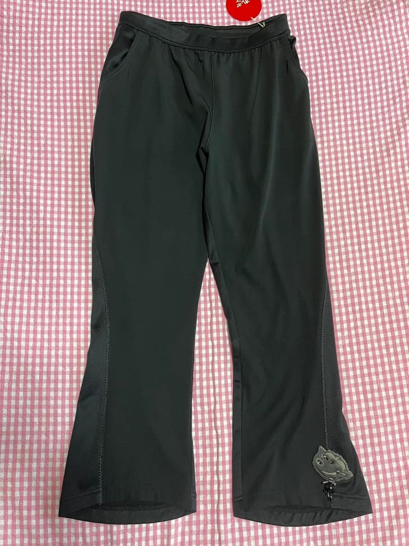 パーリィーになりました！アルベロベロ　ブラックストレッチパンツ