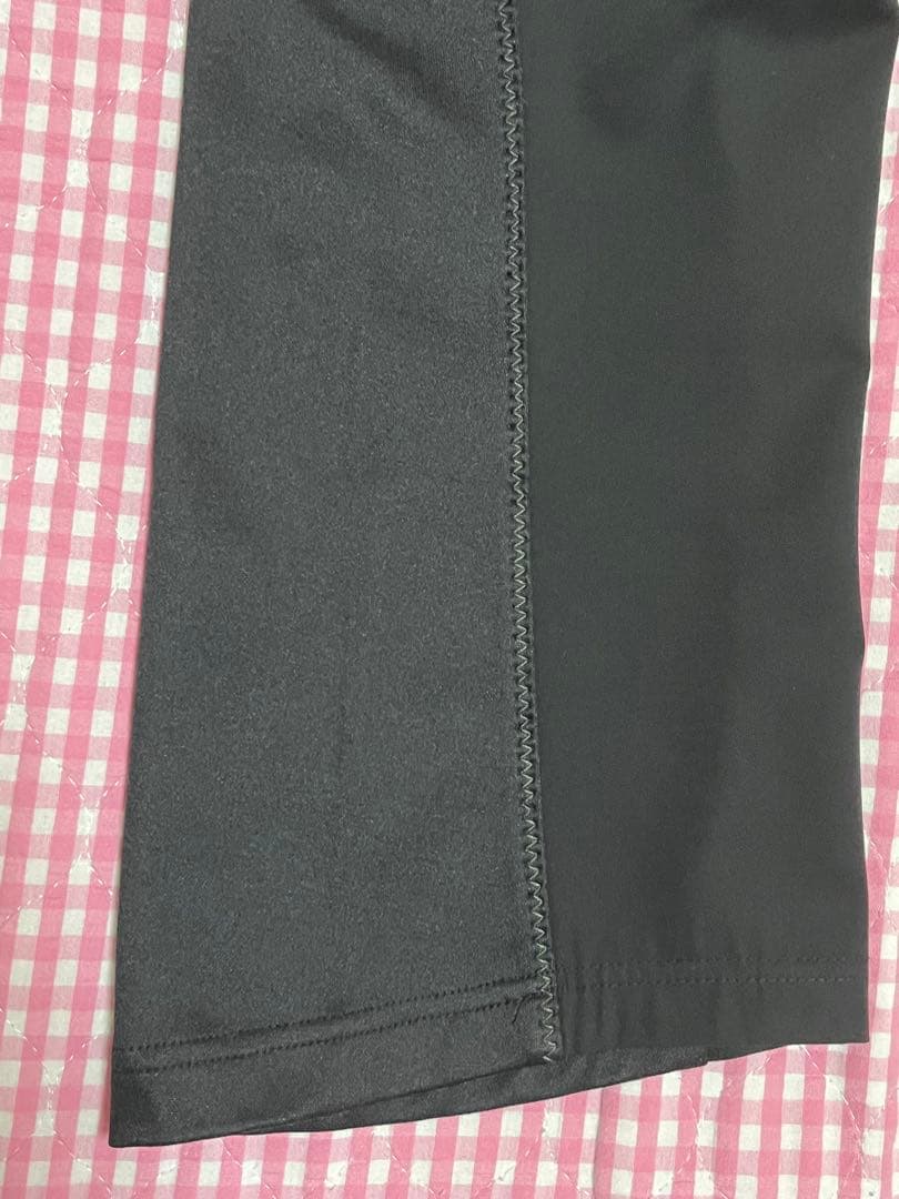 パーリィーになりました！アルベロベロ　ブラックストレッチパンツ