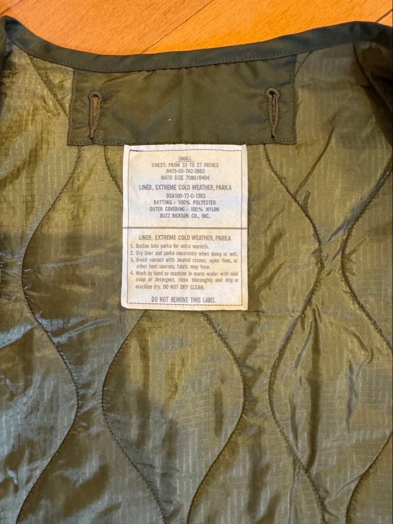 BUZZ RICKSONS（バズリクソンズ） ライナー