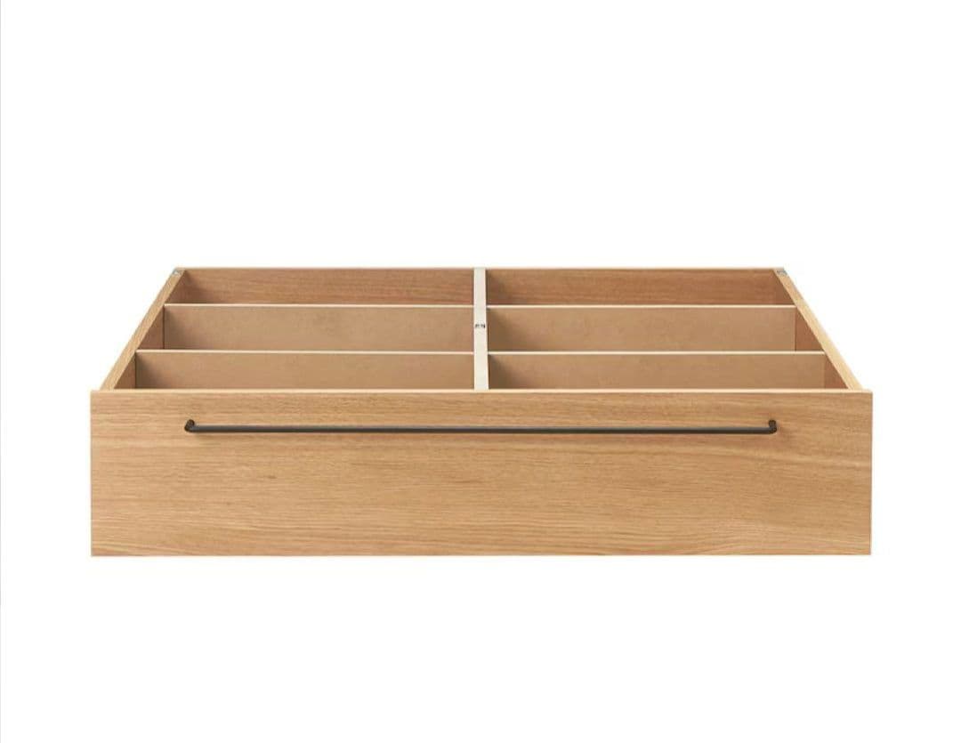 【専用:お引き取り/2つセット】無印良品　ベッド下収納・大・オーク材