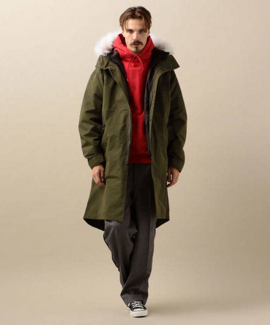 ケンジ　FRED PERRY SHIPS別注 モッズコート プリマロフト