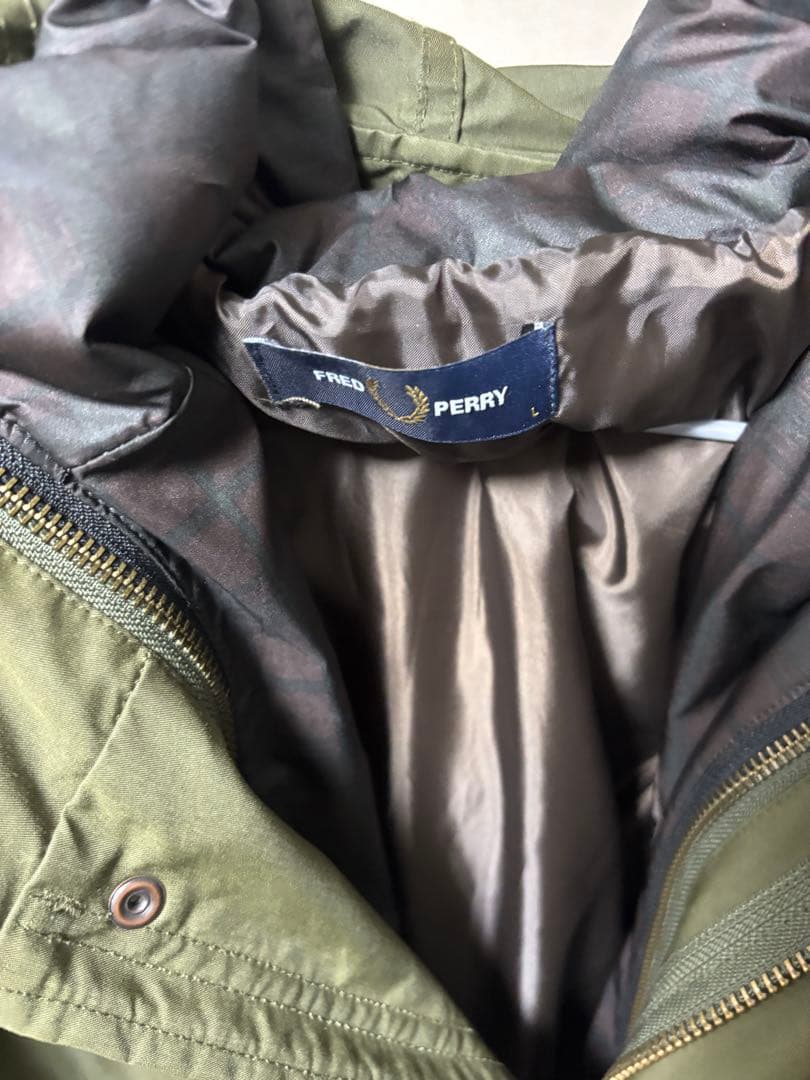 ケンジ　FRED PERRY SHIPS別注 モッズコート プリマロフト