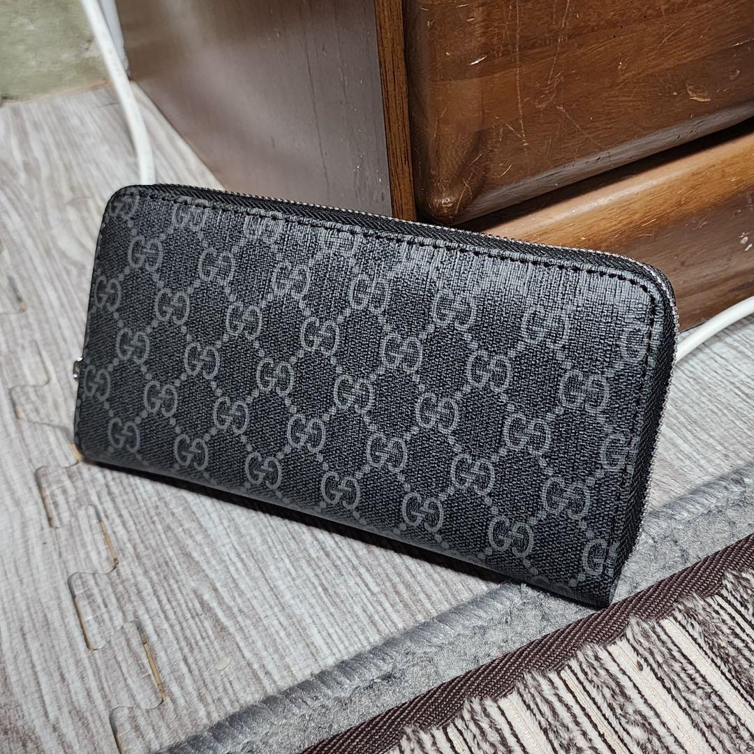 ペ*タ様 GUCCI　長財布　ラウンドジップ　 GG柄　ノベルティ