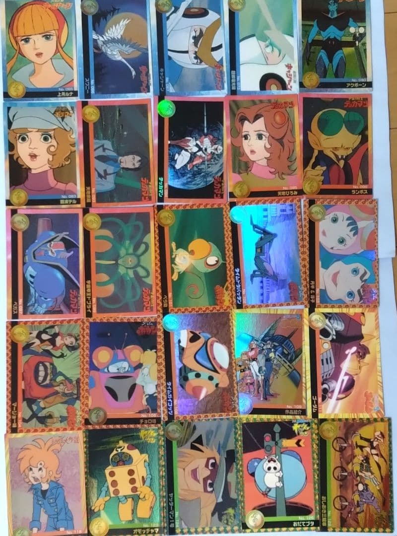 森永製菓タツノコプロ40周年 タツノコワールドアニバーサリーカード 96種セット