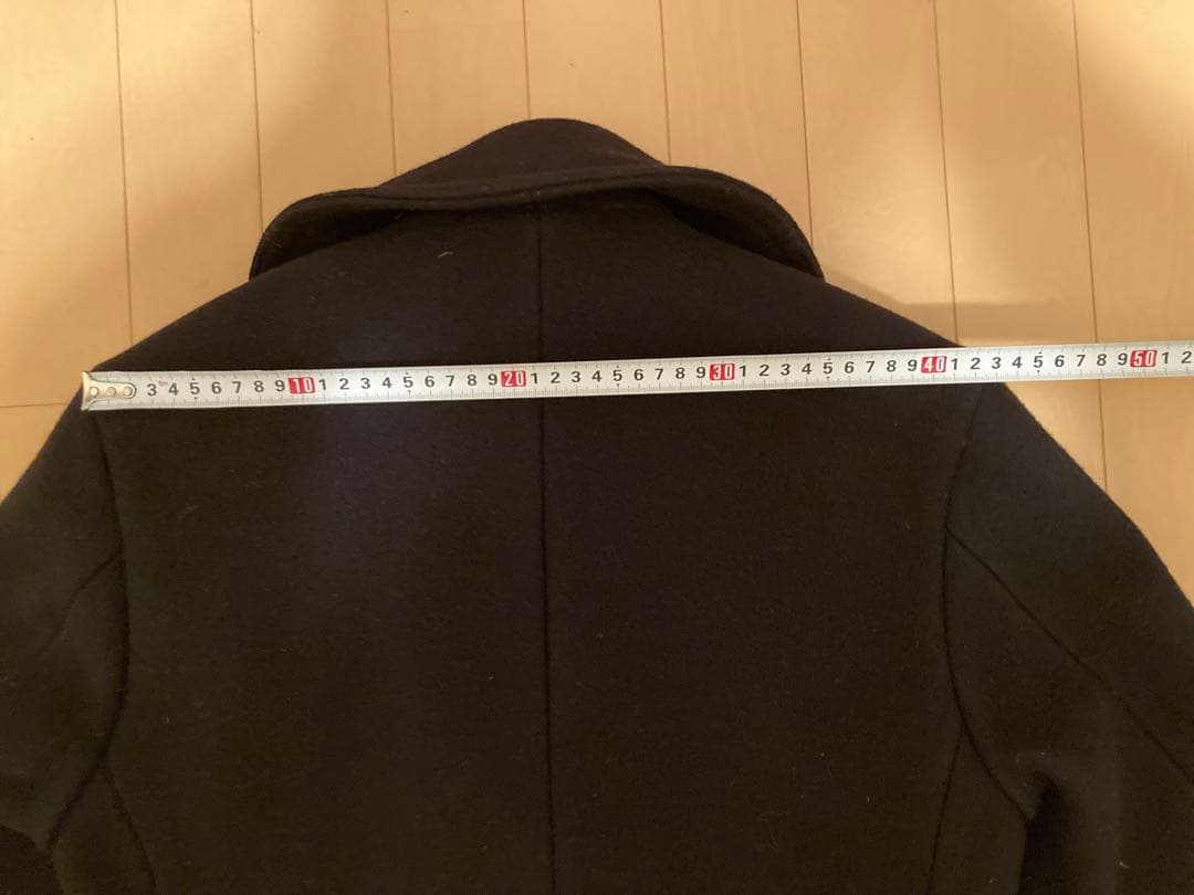 【HERO】リアルマッコイズ　ネイビー ウール ピーコート 【サイズ38】