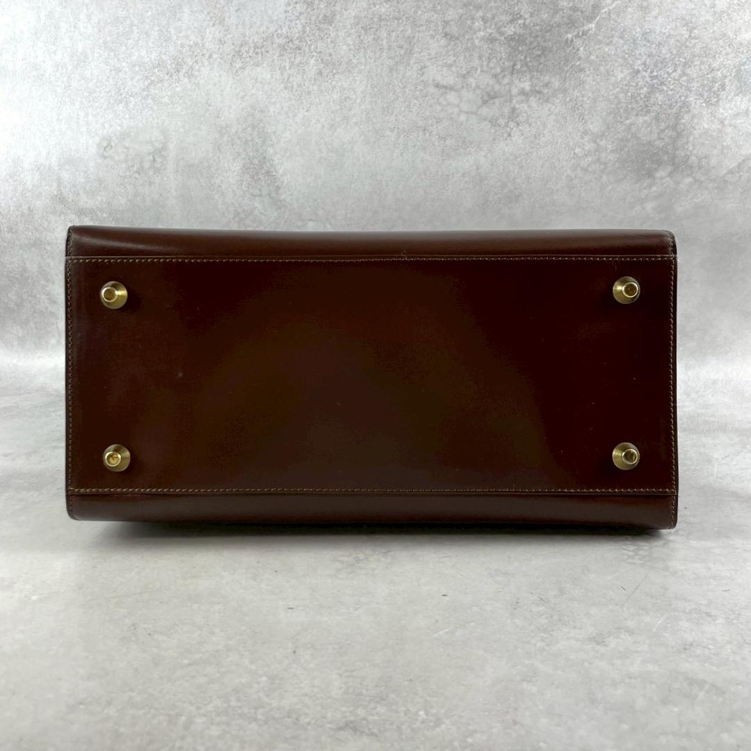 【超希少美品!】CELINE セリーヌ ブラウンレザートートバッグ ハンドバッグ