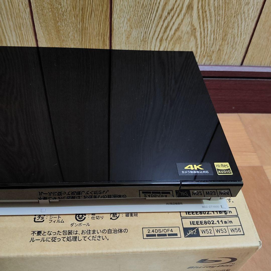 動作品 SONY BDZ-ZT1500 2018年 ブルーレイディスクレコーダー