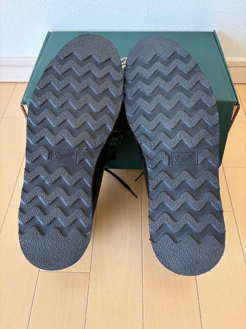 Danner 黒 ポストマンシューズ